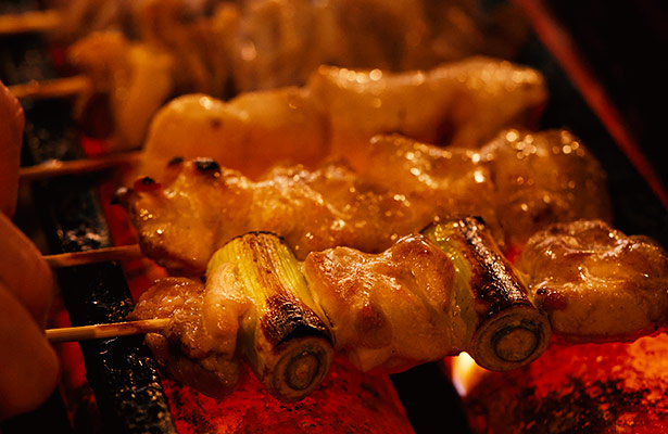 焼きシーン