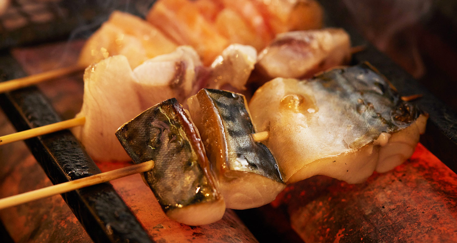 焼きシーン